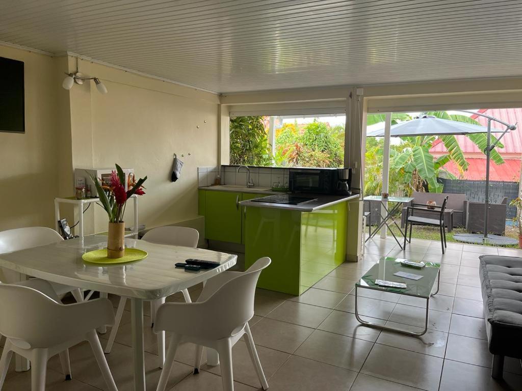 Agreable Appartement En Rez-De-Jardin A 450M De La Mer Sainte-Anne Eksteriør billede